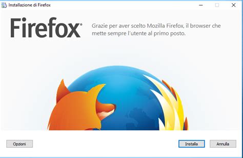 Installare Firefox su Windows 